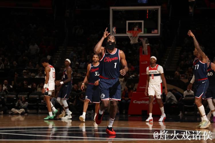 哈登创里程碑快船击败爵士终结连败 活塞力克奇才送对手8连败 哈登创里程碑快船击败爵士终结连败 活塞力克奇才送对手8连败